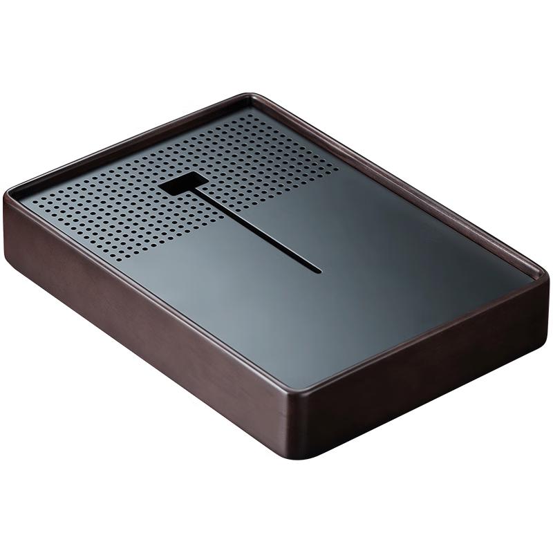 

Wenge Solid Wood Kung Fu Tea Tray with Water Storage
