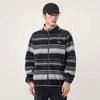 Supreme Stripe Zip Up Fleece Jacket SUP-FW24-138