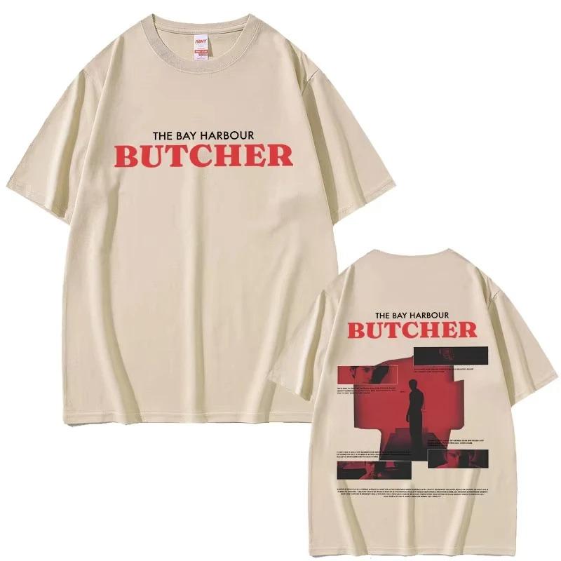 TV Series Dexter Dexter Morgan Bay Harbor Butcher Graphic TShirt Unisex Casual Pure Cotton Loose WOMEN And Unisex TShirt S