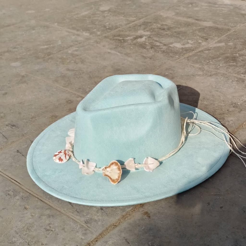 Vegan Suede Arrow-shaped Cap Women's Hat with Variousaccessoriesmen'sfedora Distressed Suede Hat Bohemianstylehat Men'sstraw Hat
