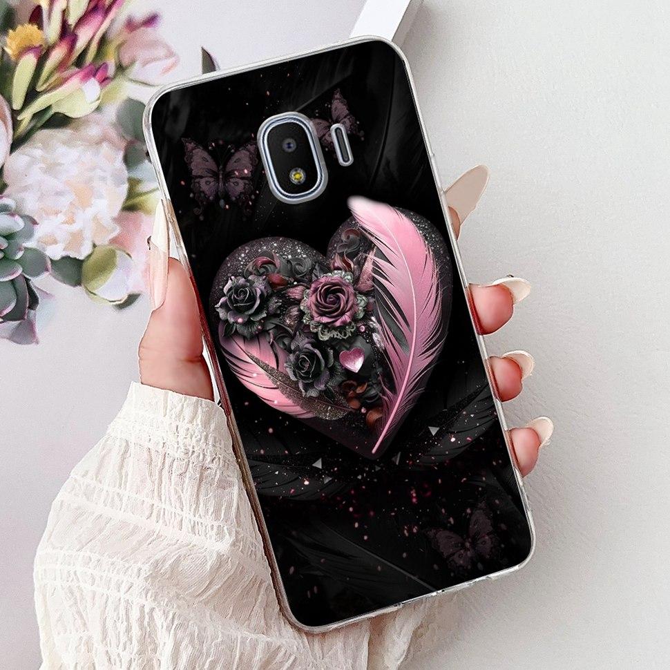 For Samsung J2 Pro 2018 Case SM-J250N Soft Silicone Luxury Letters Cover For Samsung Galaxy J2 Pro J2Pro Phone Cases Bumper