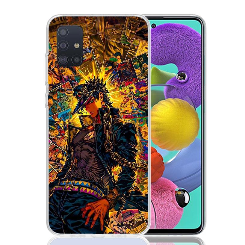 JoJo's Bizarre Adventure Kujo Jotaro Phone Case For Samsung Galaxy A52 A32 A22 A12 A02S A50S A30S A51 A31 AA71 Note 20 Ultra 10