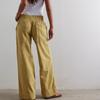 Womens Loose-Fitting Denim Pull-On Jeans Pockets High Waisted Baggy Straight Leg Stretchy Full Length Trousers Y2K Streetwear