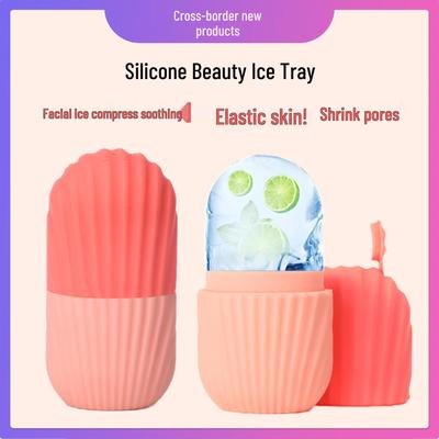 Portable Silicone Facial Ice Mold for Pore Minimizing and Massage