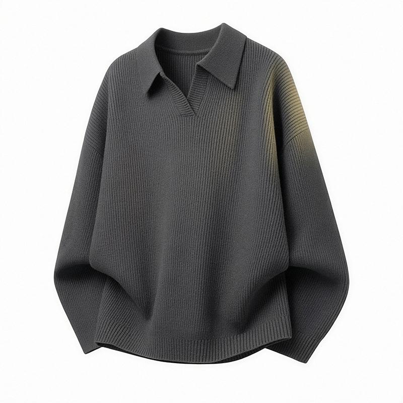 Autumn And Winter Sweaters For Men's Couples, Loose And Casual Men's Knitted Sweaters, Men's Long Sleeved Knitted Sweaters