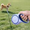 5M Durable Nylon Automatic Retractable Dog Leash for Small Medium Large Dogs - Extending Lead for Dog Walking