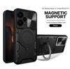 For POCO F5 5G Case Magnetic Car Holder Ring Armor Phone Case For Xiaomi Poco F5 Pro F 5 F5Pro PocoF5 Slide Lens Protect Cover