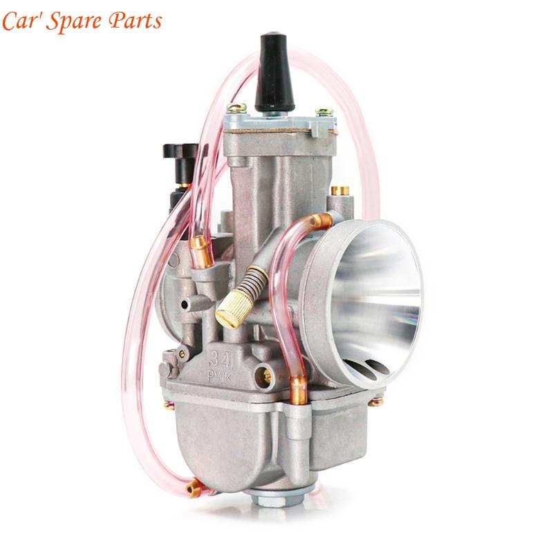 Y4UA Universal Motorcycle Carburetor set Motorcycle PWK Carburetor 21-34mm Jets Adapter Motorbike Modification Part Durable