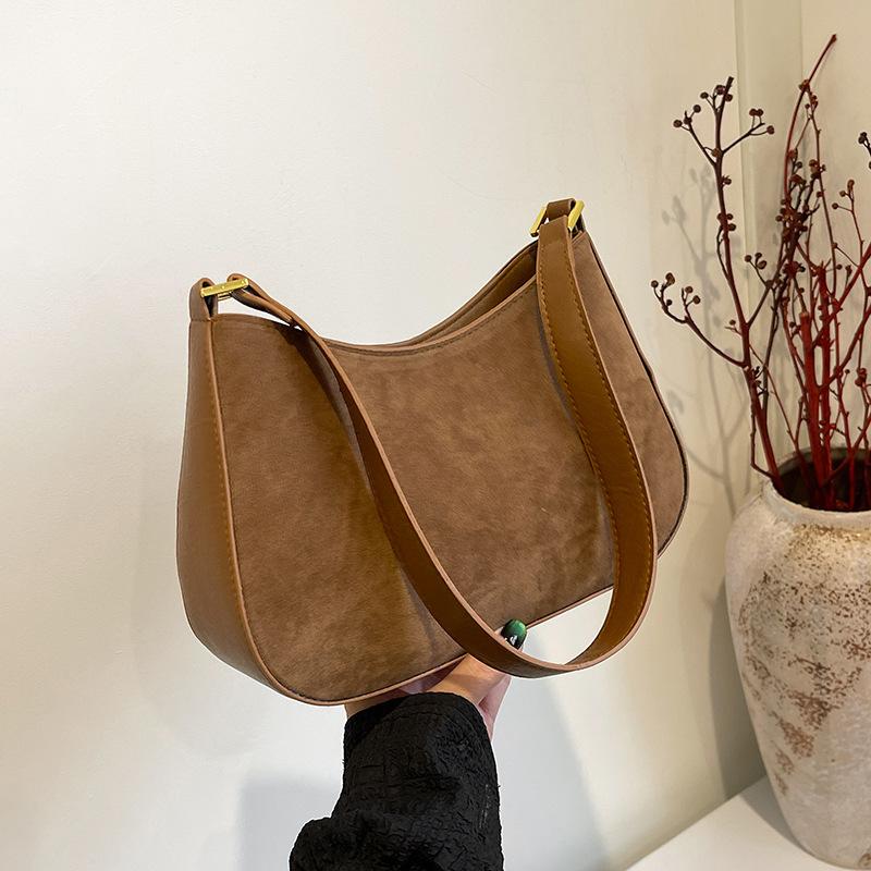 Premium sense niche baguette bag trendy simple versatile versatile shoulder bag new underarm bag women