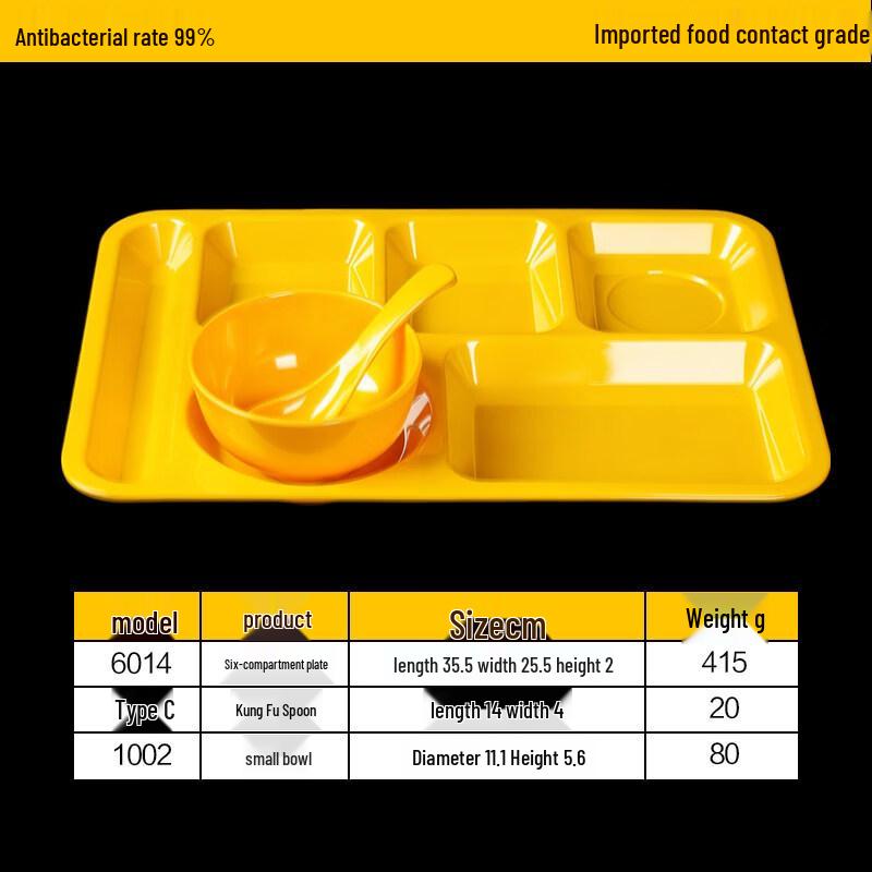 

Melamine Divided Serving Plate