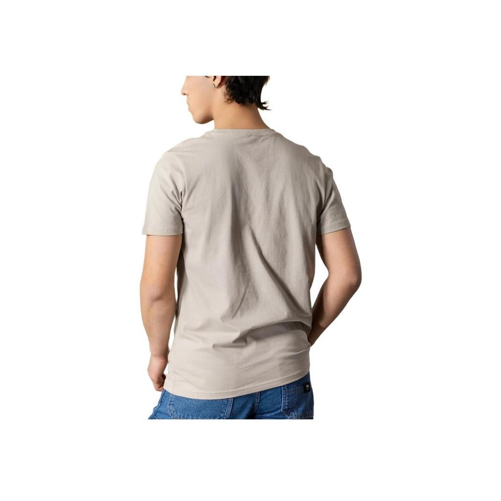 Vans SS25 Casual Pullover Comfortable Short Sleeve T-Shirt Unisex Tops Gray-Green VN0A4MM6ZUJ