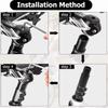 Aluminum Alloy Bike Fork Stem Riser Extender Extension Bicycle Cycling Bike Stem Head Up Raiser Handlebar Riser Adaptor
