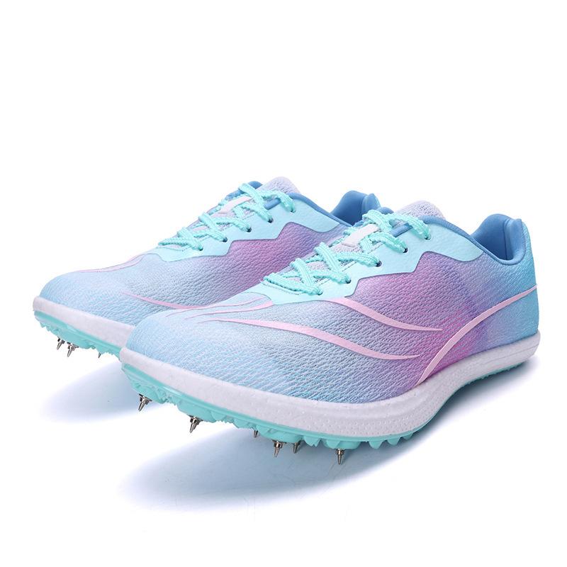 

2025 новые кроссовки для легкой атлетики тренировочные кроссовки для молодежи мужские и женские беговые спортивные кроссовки для ногтей ОБУВЬ поколения 35