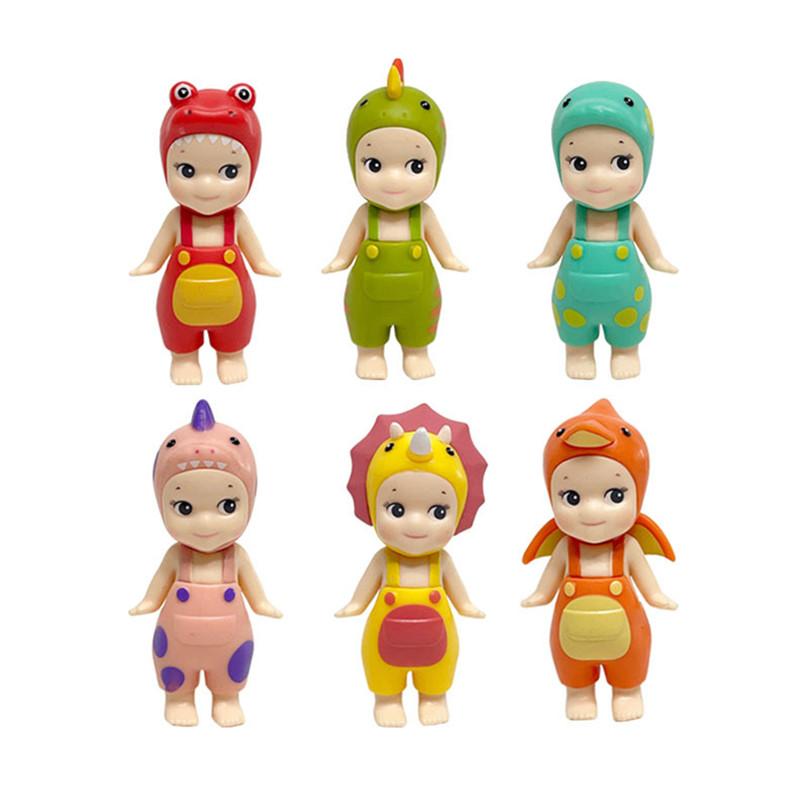 Sonny Angel Blind Box Mystery Box Dinosaur Series Mini Anime Figurines Car Ornaments Children's Christmas and Birthday Gifts