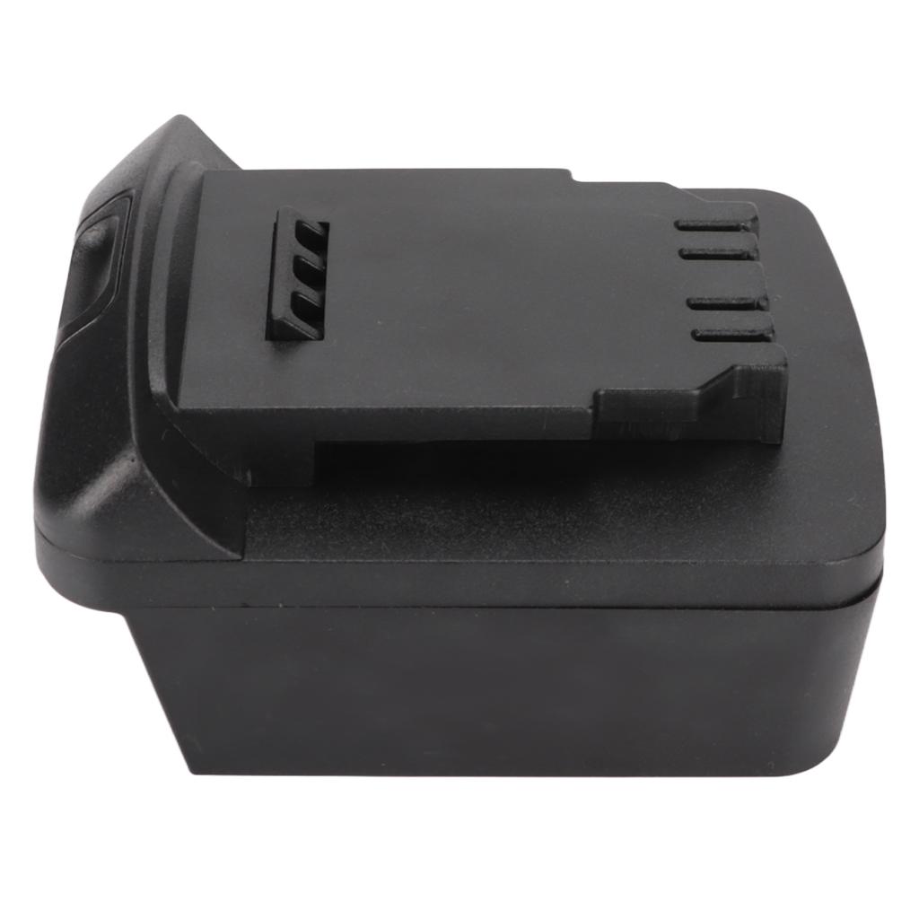 Elektrowerkzeug-Akku-Konverter, stoßfest, schwarz, 18 V, Verwendung von ABS-Material, elektrischer Batterieadapter
