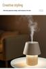 2026 Portable Mini Mushroom Lamp Humidifier: Aromatherapy Essential Oil Diffuser for Bedroom Desktop