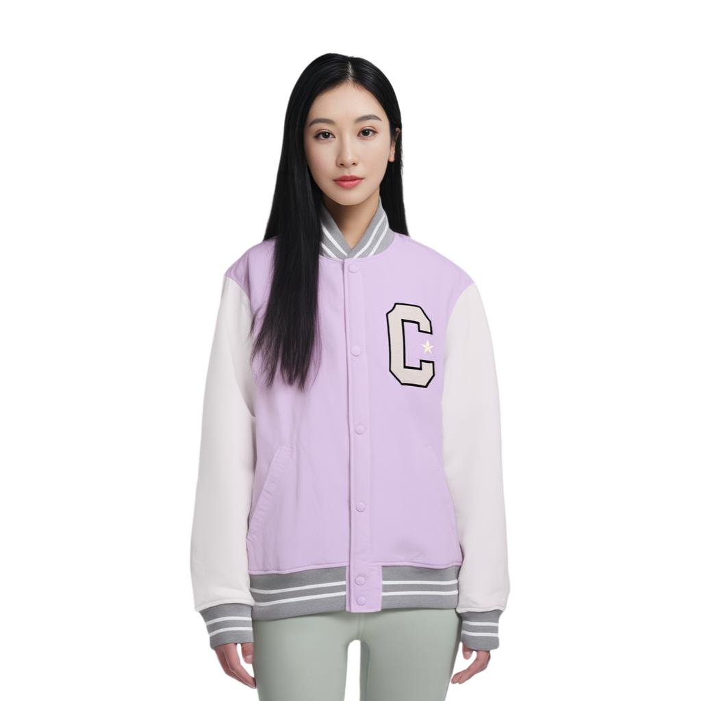 Converse Puffer Jacket Unisex Pink 10024655-A02