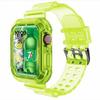Transparent Glacier Replacement Strap with Integrated Protective Case for Apple Watch Series 7/SE/6