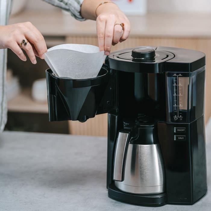 Ekspres do kawy - MELITTA - Look V Therm 1025-12 - 1080 W - 1,25 L - Czarny