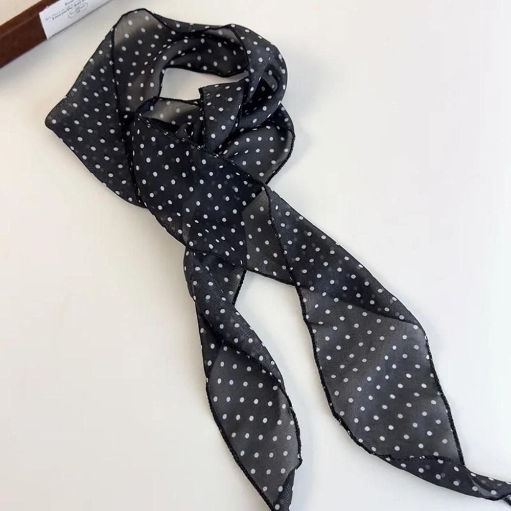 Leopard Print Scarf Belt Boho Women Neckerchief New Hair Band Head Wrap