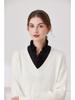 2023 Women's Faux Ruffle Collar Sweater Base Layer Innerwear