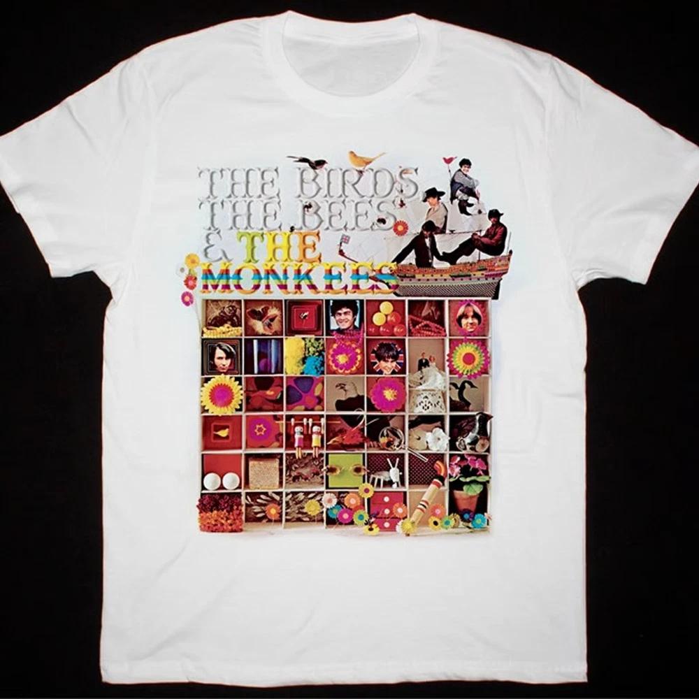 The Birds, The Bees & The Monkees Shirt Short Sleeve White EN437