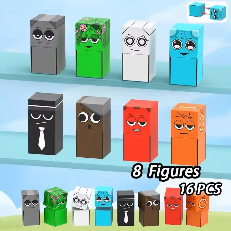 

Веселые фигурки Спранки Магнитные блоки Игрушки Музыкальные шкатулки Магнитные игрушки Спранки STEM Сенсорные игрушки для малышей Рождественские подарки на день рождения S