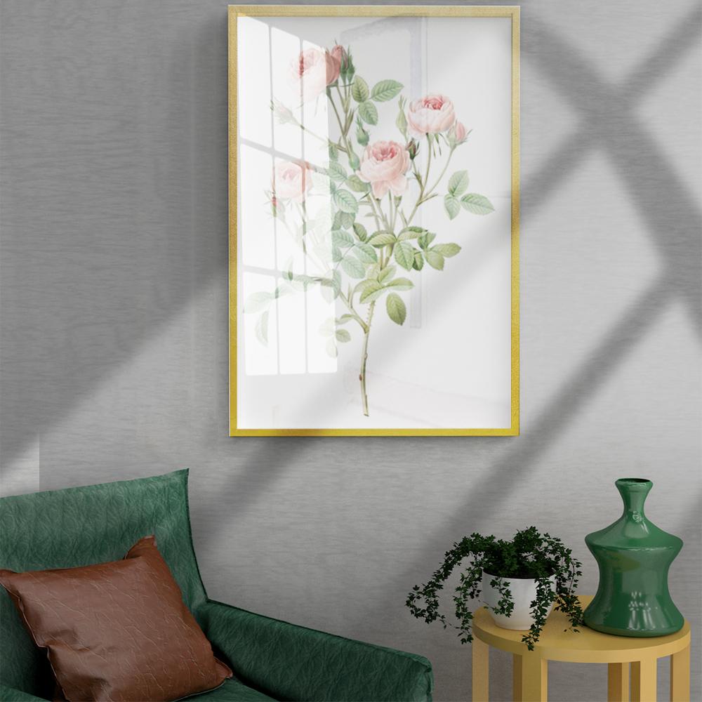 

Картина маслом в скандинавском стиле с изображением цветов, розовых и красных роз, постер, современная настенная роспись, украшение для гостиной, свадебное украшение, настенная роспись без рамки 21*30cm No Frame