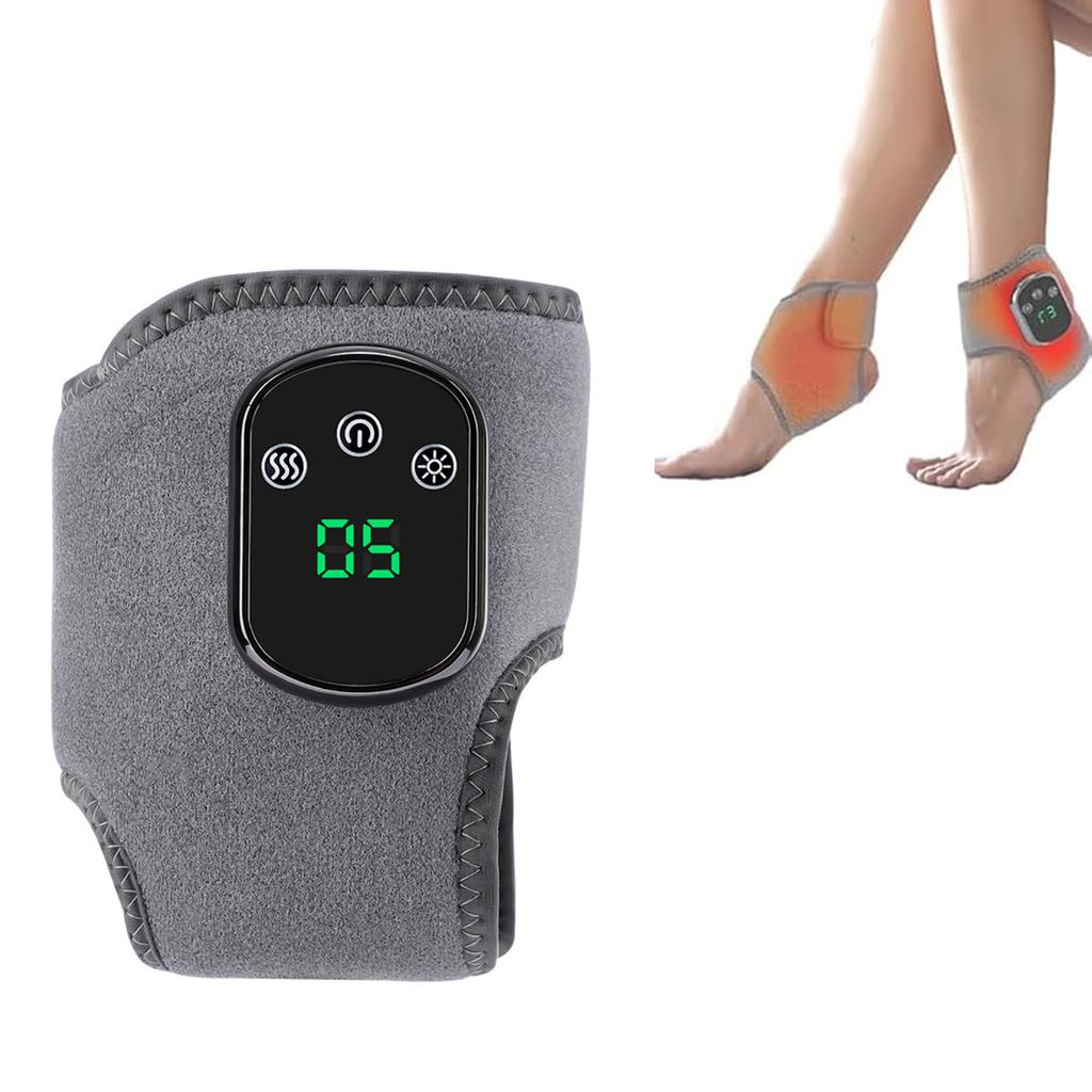 Foot Massager, Electric Heated Foot Care, With 3 Vibration Modes And 5 Temperature Levelss