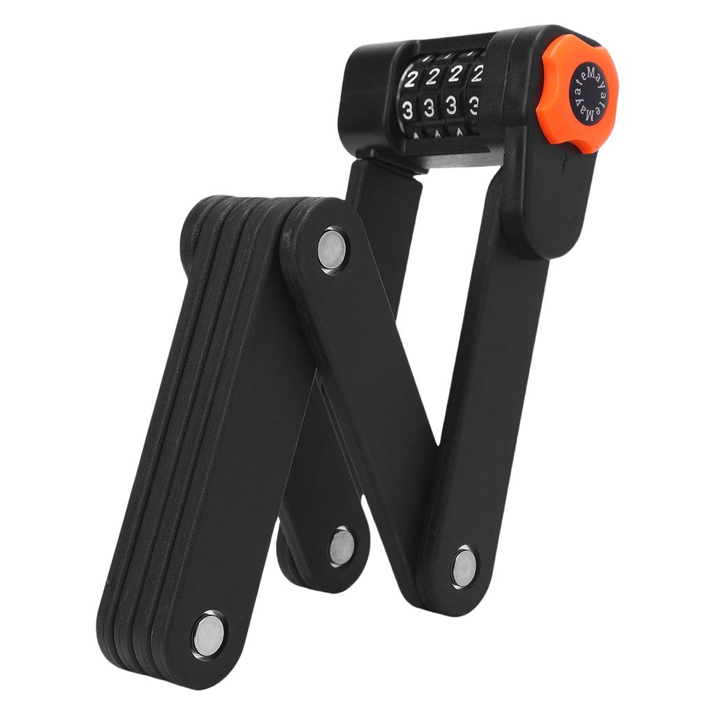 Foldable Bike Lock Theft-proof Password Lock Mountain Bike Bike Accessories Electric Bike Fixed Pass