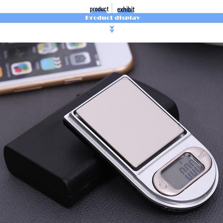 Premium Mini Pocket Jewelry Scale with Creative Portable Lighter