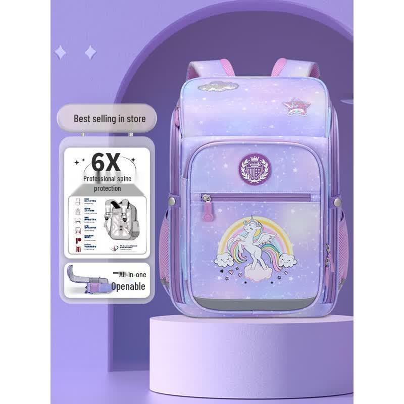 Children s Ergonomic Spine Protection School Backpack