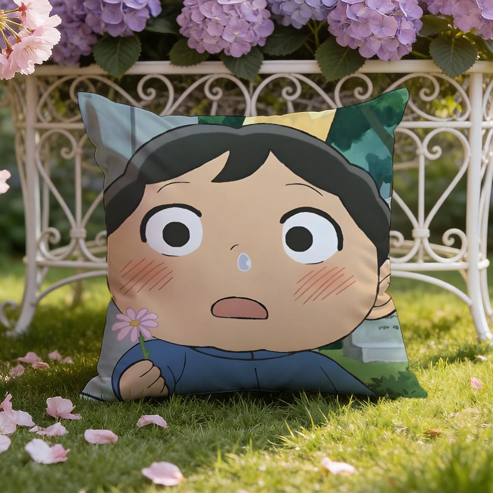 Cute Anime R-Ranking of K-KingsS Cushion Cover Home & Car Dual-Scene Pillow Cover: Reversible for Premium Comfort