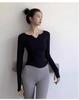 Women's Quick-Dry Slimming Yoga Long Sleeve Top – Breathable Autumn Fitness Shirt