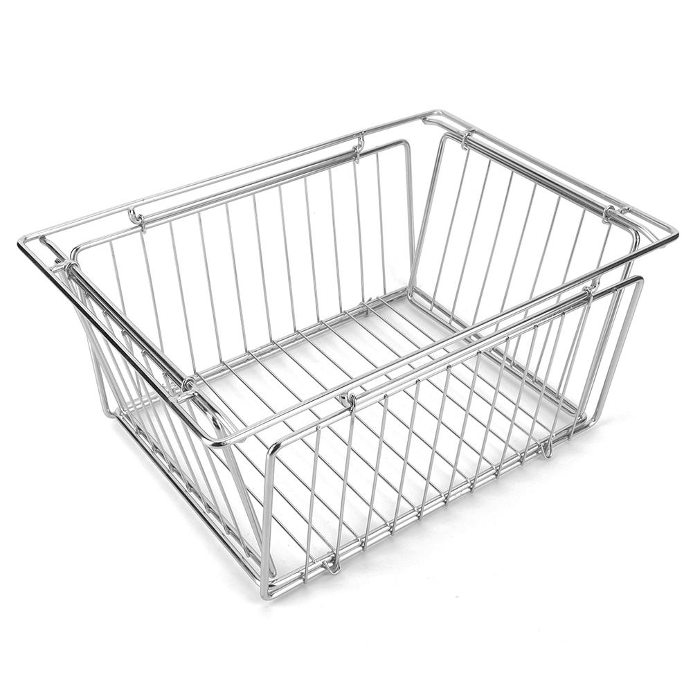 IGT Camping Drain Basket Multifunctional Table Panel Storage Basket Camping Folding Storage Basket IGT Table Accessories
