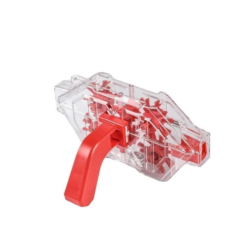 Bicycle Chain Cleaner - Fully Transparent Visual Immersion Chain Washer, Oil Stain Cleaning Tool, Cycling Equipment 1pc