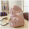 School Bag New High-value College Style Fresh and Sweet Candy-colored Backpack Junior High School Students Lightweight Backpack