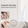 Hollow Cat Eye Nail Art Magnet Black Hole Shape Cat Eye Nail Art Effect Circular Magnet for DIY Magnetic Gel Manicure Tools
