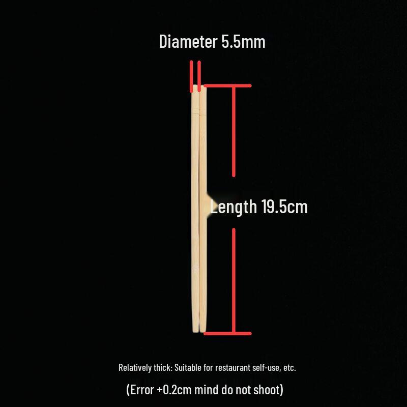 

ZISIZ Individually Wrapped Blue & White Porcelain Bamboo Chopsticks