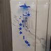 Metal Tubes Butterfly Wind Chime Star Garden Wind Chimes Window Ornaments  Christmas