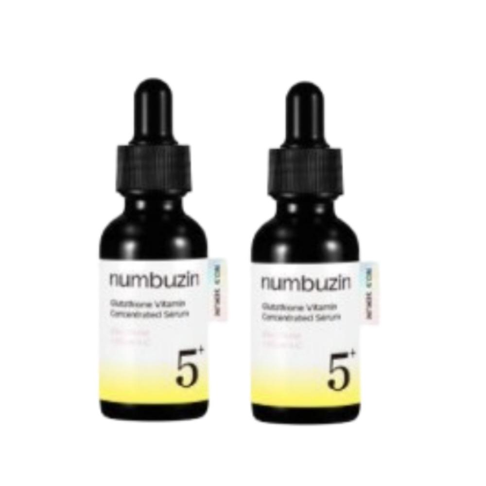 Numbuzin No.5 Glutathione C Dark Spot Ampoule Brightening Care Set 30ml x 2
