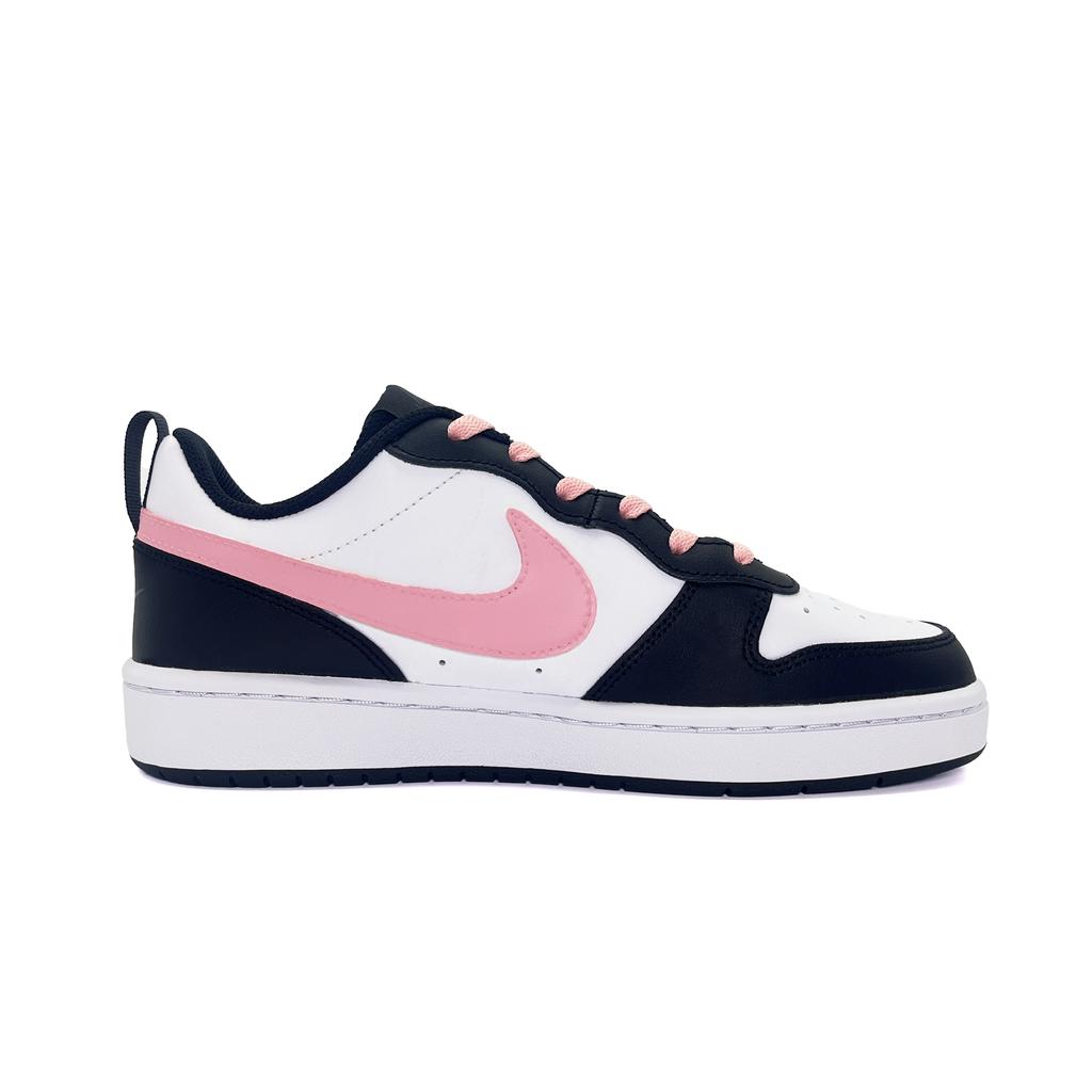 Nike Court Borough 2 Slip Resistant Abrasion Resistant Slip Resistant Abrasion Resistant Low Top Skateboard Shoes GS BQ5448-115(Team275-2)