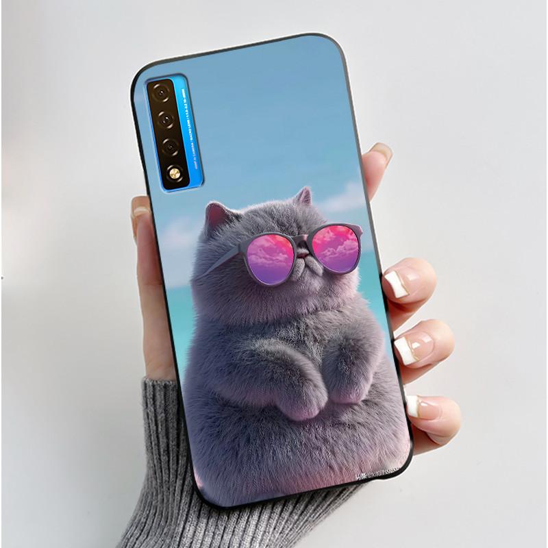 Casing For TCL 20 20S 20 Pro 5G 20L Plus 20L+ Case Luxury Dragon Cute Cool Boys Girls Black Soft Silicone Phone Case Back Cover