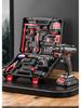 High-Power Cordless Electric Drill and Screwdriver Set with Lithium Battery for Home Use