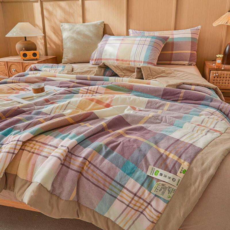 Southern Life Muji-Style Washed Summer Quilt - Sunrise