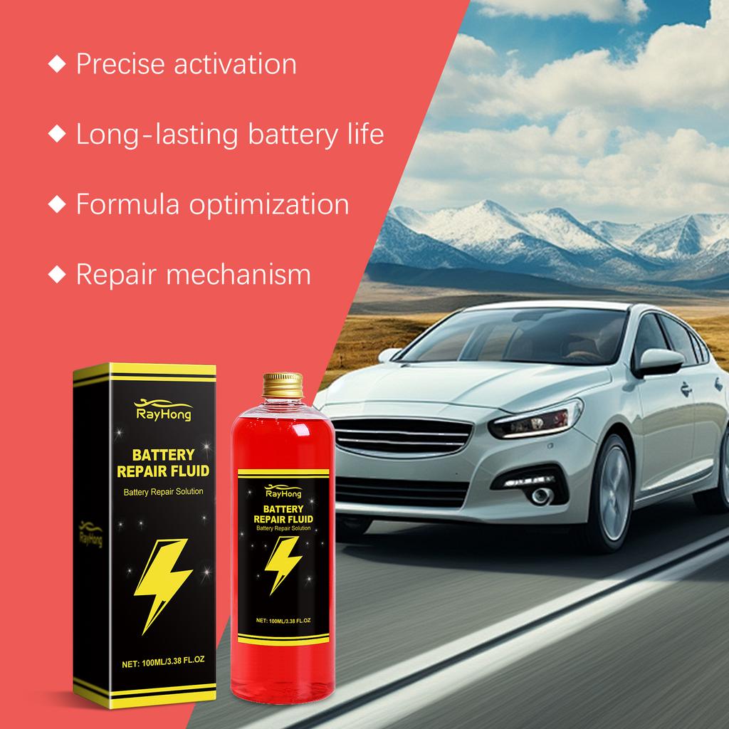 Elektrofahrzeug (EV) Batterie-Reparaturflüssigkeit: Aktiviert gealterte Batteriezellen, Verbessert die Ladeeffizienz, Verlängert die Batterieladezyklen