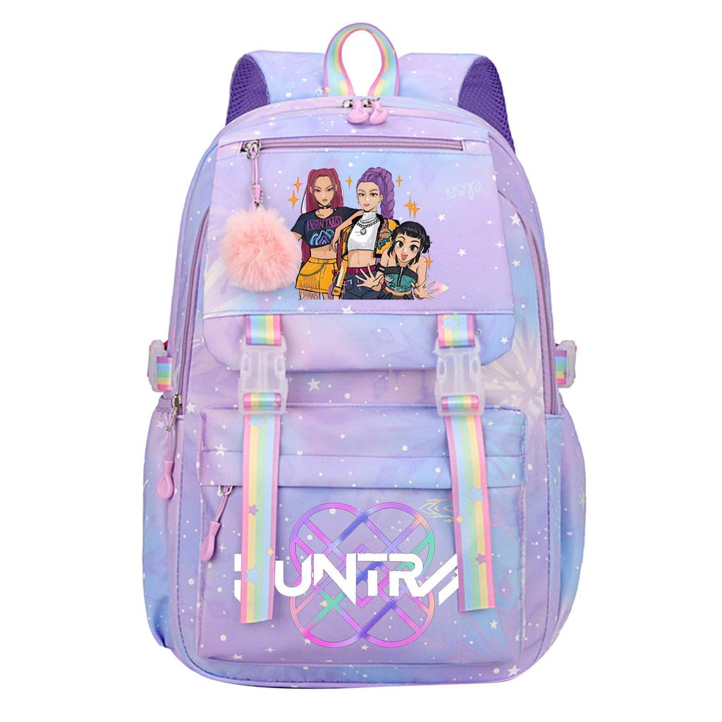 Schulrucksack mit großer Kapazität und Schultergurt; Schüler Drei-teiliges Federmäppchen-Set