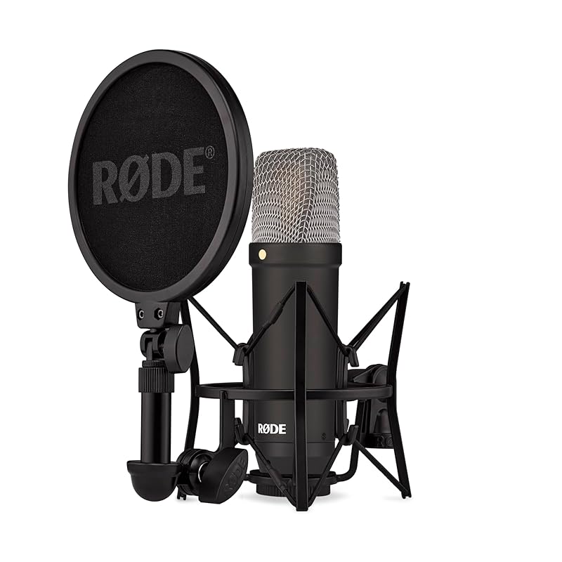 

RODE Microphones road microphones NT1 signature series large diaphragm condenser microphone black NT1SIGNATUREBLACK
