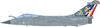 PLATZ French Rafale M 12th Naval Air 70th Anniversary Painted Includes Exclusive Etching Plastic 1/72 Carrier-Based Fighter, Group, Aircraft, Parts,