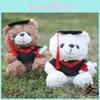 Orsacchiotto di peluche per la laurea con imbottitura in cotone PP per regalo di compleanno per ragazze